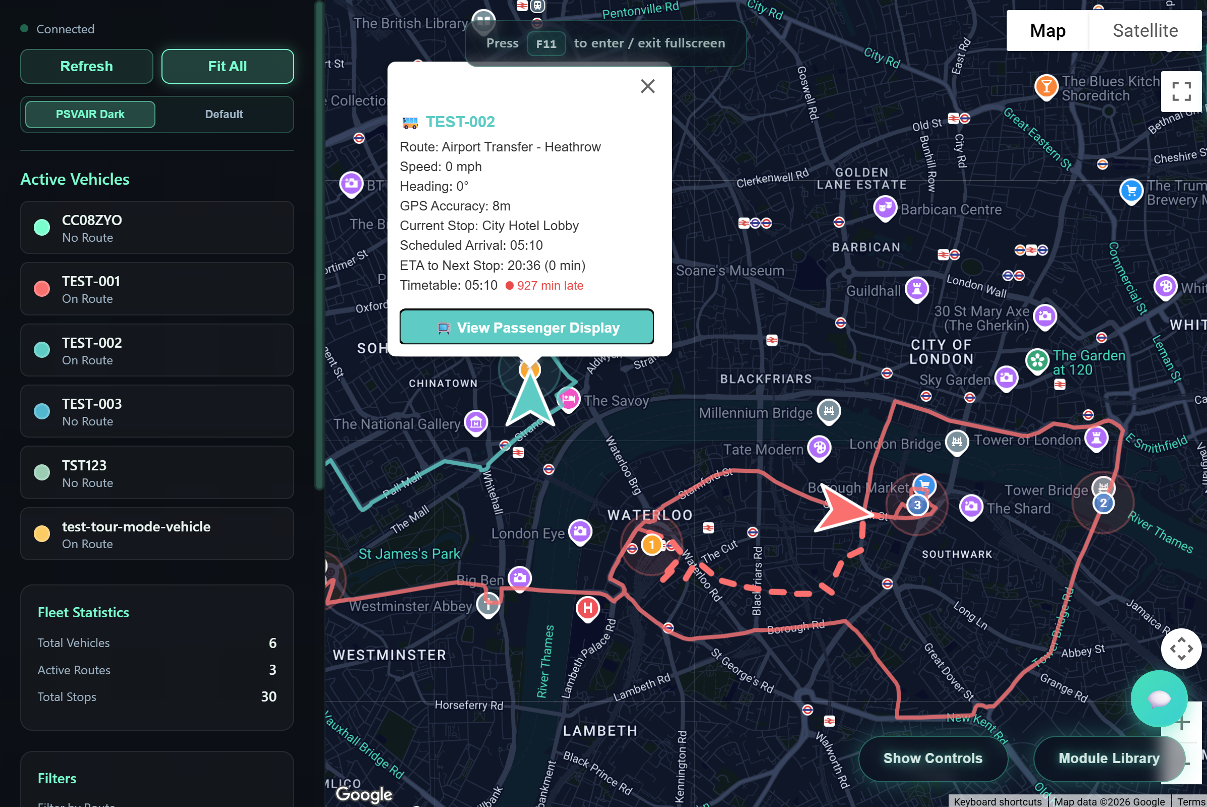Fleet Hub for live PSV service oversight